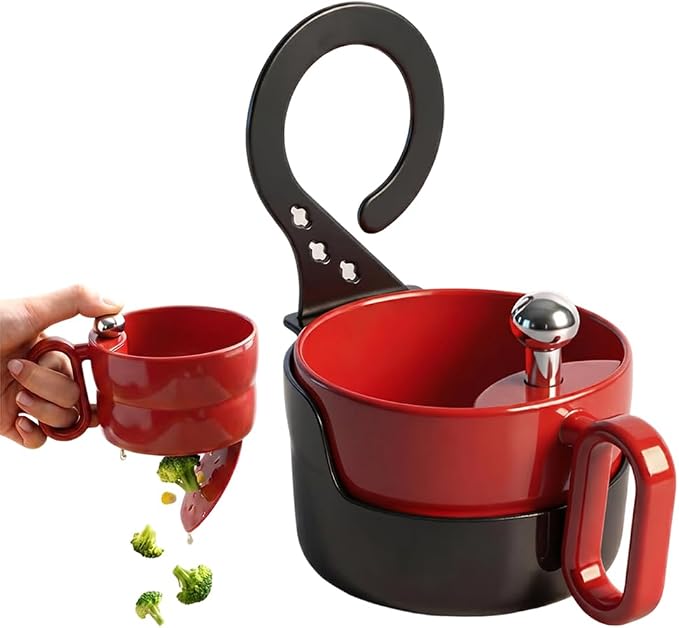 Upgraded Foldable Kitchen Sink Strainer, Sink Drain Strainer Self-Cleaning by HAEYIA