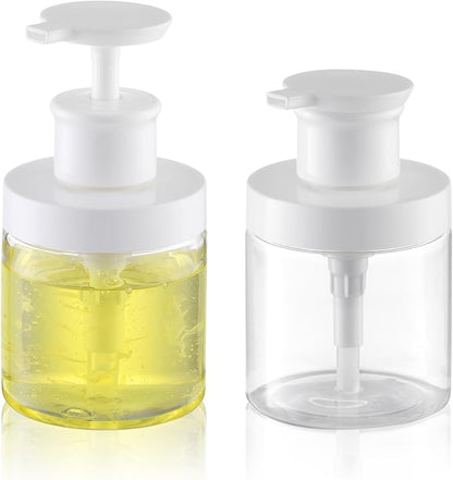 Lulupack Pump Bottle Dispenser for Soap - 8 oz Plastic Empty Container for by Befragrancemate