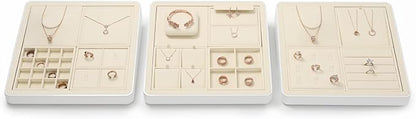 Oirlv Microfiber Jewelry Stud Earring tray Display Tray Earring Display - Image 4