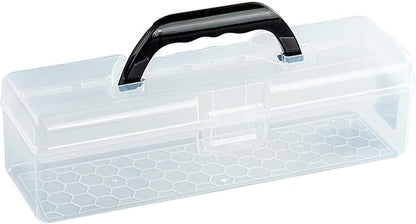 Plastic Storage Container with Lid, Small Storage Bin by Unknown