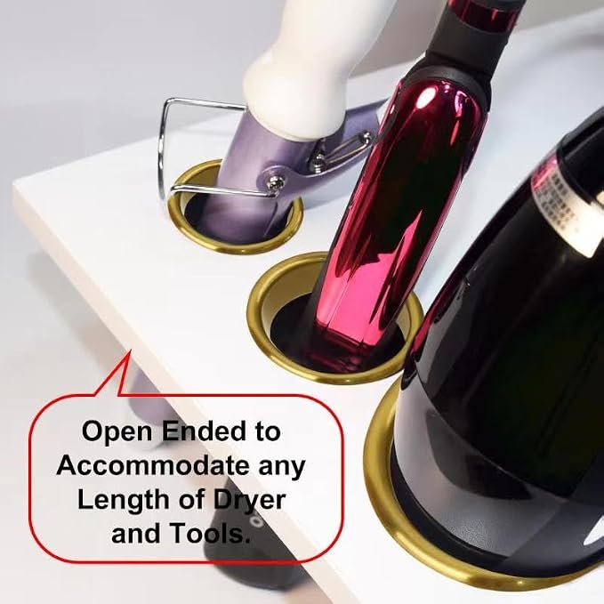 Hair Styling Station Dryer Curling Iron Appliance Hot Iron Tools Holder Tube - Image 6