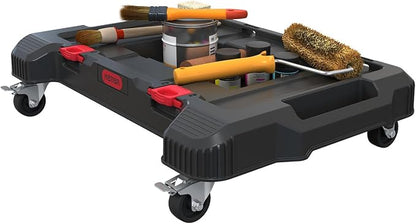 Keter Stack-n-Roll Dolly – Heavy-Duty Rolling Base Cart - Image 10