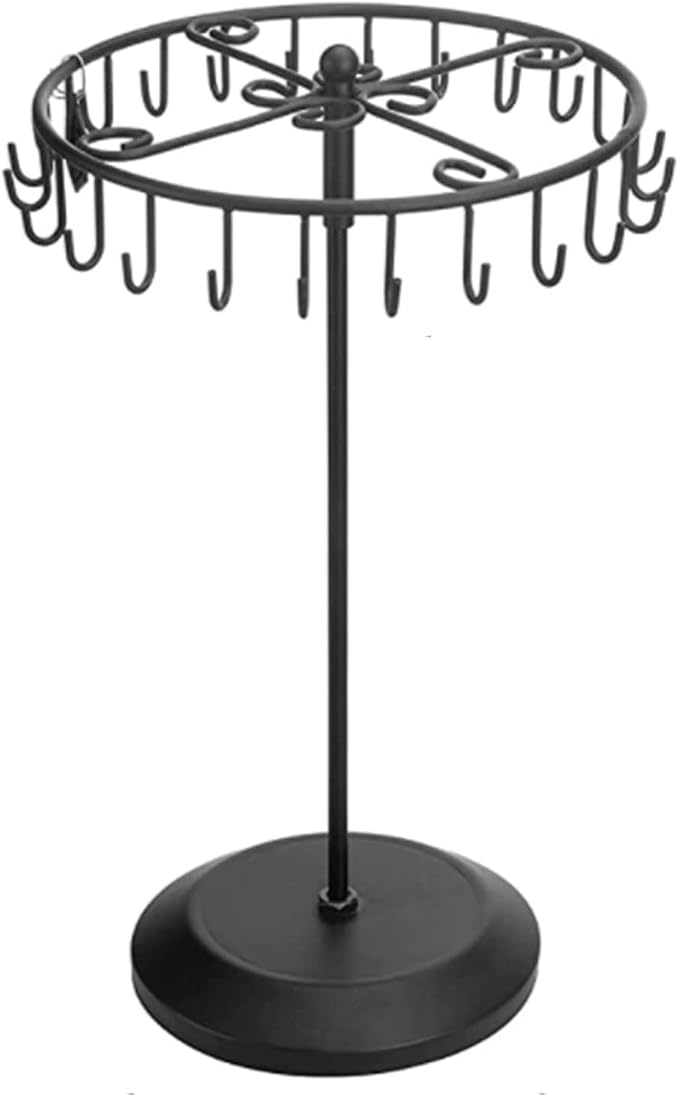 Rotating Necklace Holder Jewelry Organizer Display Stand 14-Inch by Qaeoity