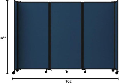 Versare Room Divider 360 Portable Wall Partition | Folding Panels | Large - Image 8