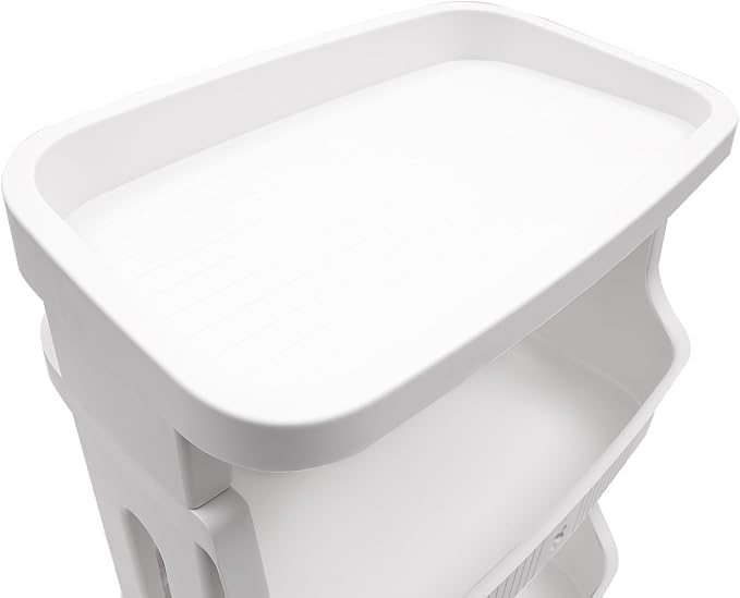 4-Tier Rolling Laundry Hamper - Image 4