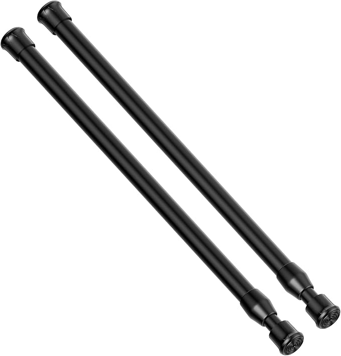 AIZESI Spring Tension Curtain Rod Short Tension Rod by AIZESITENSIONROD