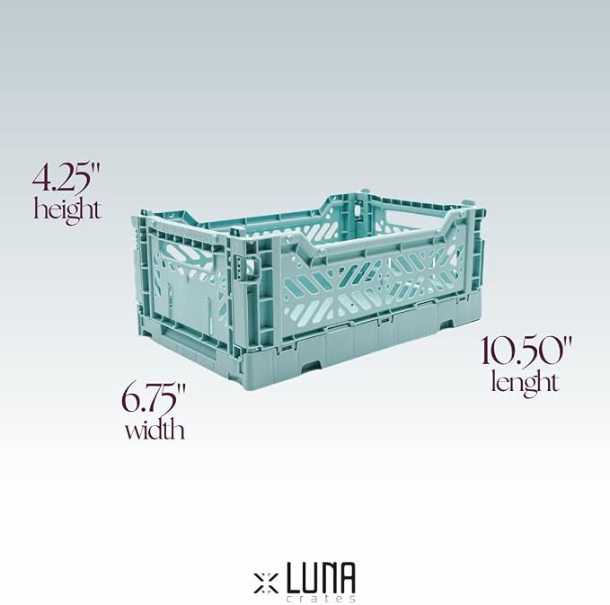 Collapsible Storage Box, Foldable Crate Organizer Bin - Image 3