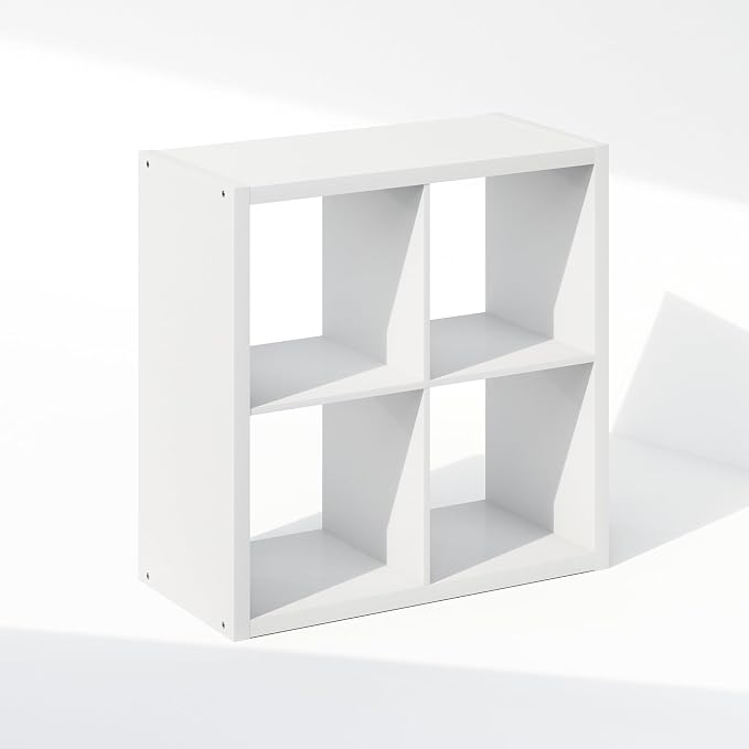 Furinno Cubic Closet Organizers and Storage, 4-Cube Closet Organizer, Open - Image 7
