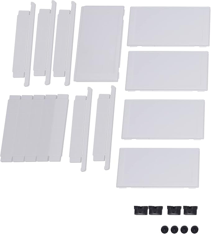 5 Drawers Narrow Slim Plastic Storage Cabinet, Storage Drawer - Image 8