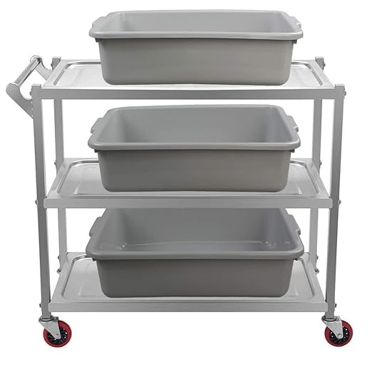 Ggbin Plastic Dish Tubs, Commercial Bus Tote Box, Food Grade, Food Service Bus - Image 3