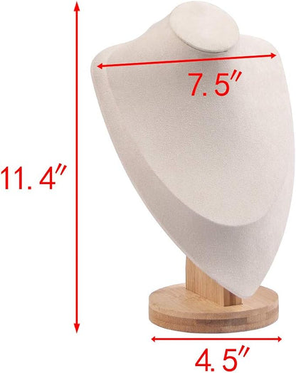 Coward Velvet Bust Necklace Display Stand - Image 2