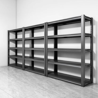 32" W Garage Shelving, 5-Tier Heavy Duty Shelving Unit, 3000LBS Adjustable - Image 2