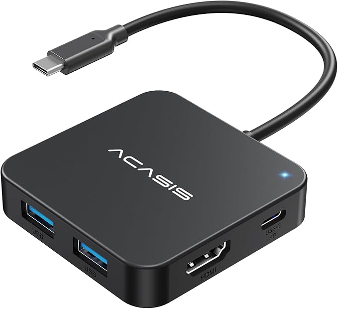 ACASIS USB C Hub 10Gbps, USB C to 4K 60Hz HDMI Adapter by ACASIS