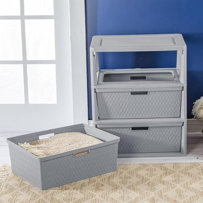 3 Drawer Plastic Storage, 3 Drawer Storage Organizer, and 3 Drawer Storage - Image 6