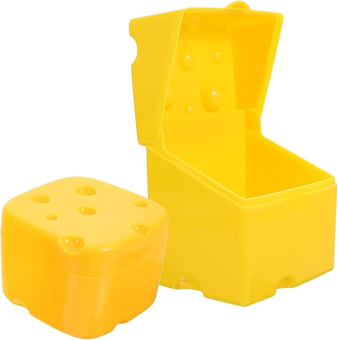 2pcs Slice Cheese Storage Containers by Unknown