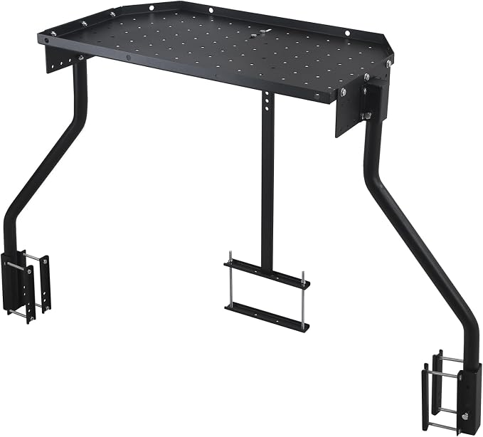 Trailer Tray RV Generator Mount, Front Mount Cargo Carrier & Storage Rack by ATATOD