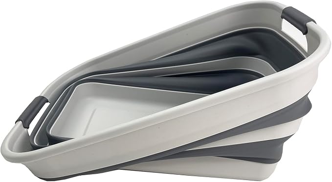 SAMMART Collapsible Plastic Laundry Basket - Image 6