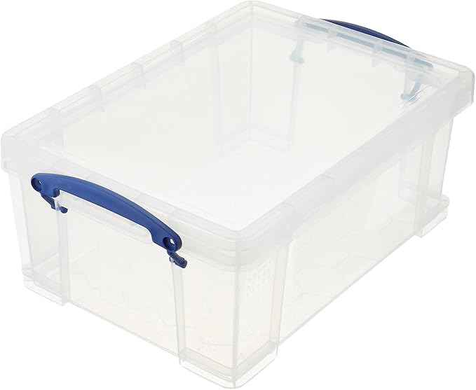 Really Useful Box 9 Liter Plastic Stackable Storage Container - Image 6