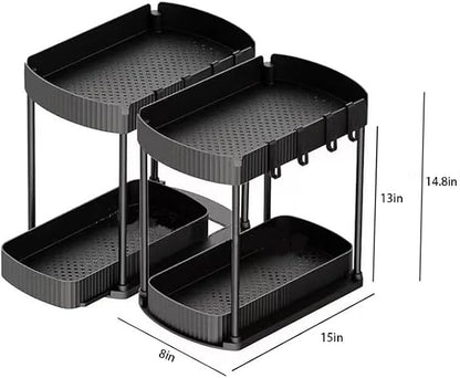 Multi-Purpose Pull-Out Storage Organizers, Under Sink & Cabinet Storage - Image 7