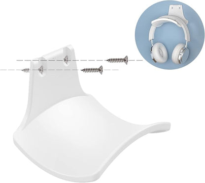 2-Pack Headphone Stand Hanger Wall Hooks, Save Space Headset Stand Holder - Image 3