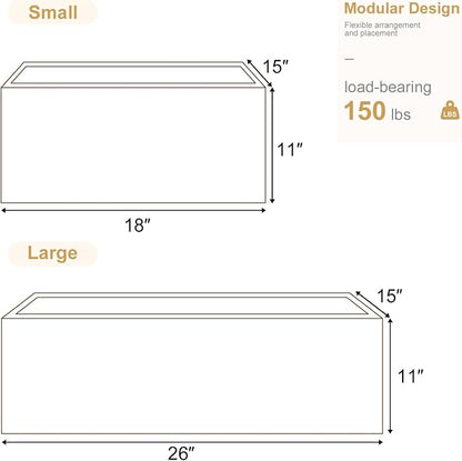Modular Stackable Drawers, Modular Storage Bedroom Furniture Set Modern - Image 2