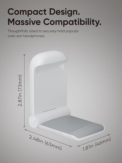 MAMUVIMO Headphone Stand, 2 Pack Headset Stand Foldable＆Sticky, Headphone - Image 7