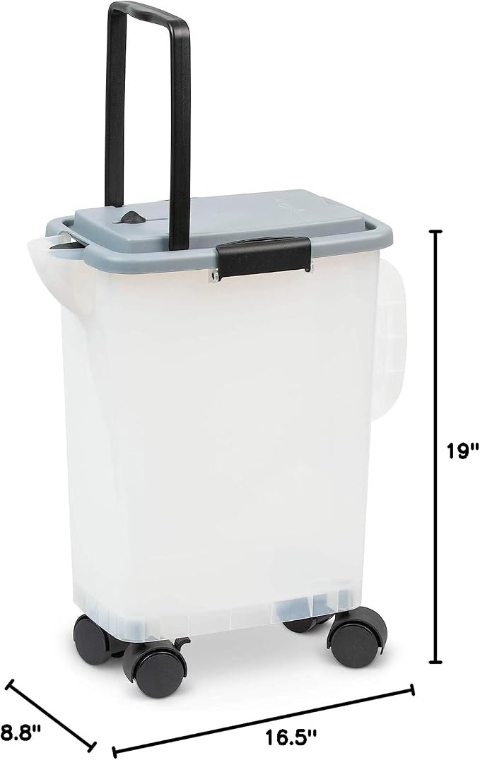 PetFusion BetterBin Portable Litter Storage Container | Holds up to 25 lbs/10 - Image 8