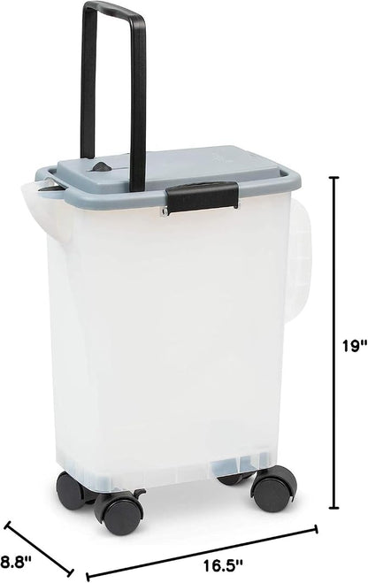 PetFusion BetterBin Portable Litter Storage Container | Holds up to 25 lbs/10 - Image 8