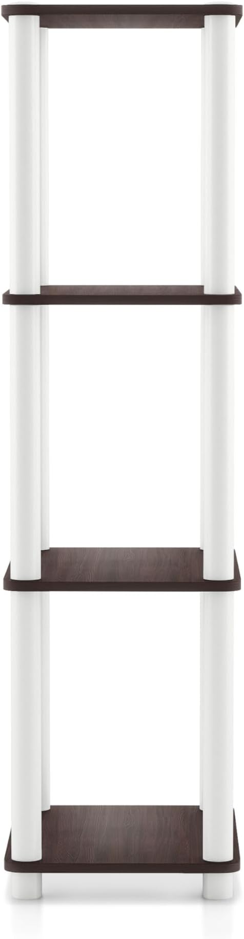 Homes: Inside + Out Apexa Modern 4-Tier Narrow Shelving Units, Collectibles - Image 12