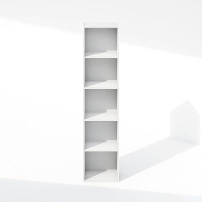 Furinno Reed Closet Organizers and Storage, 5-Tier Closet Organizer, Open Shelf - Image 5