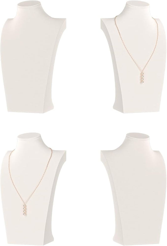 Necklace Bust Display Stand, Necklace Holder, Pendant Chain Necklace Organizer by KunGe