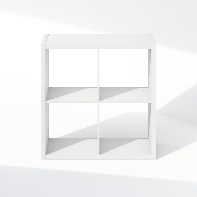 Furinno Cubic Closet Organizers and Storage, 4-Cube Closet Organizer, Open - Image 8