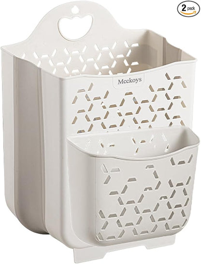 Foldable Hanging Laundry Baskets by Mcckoys