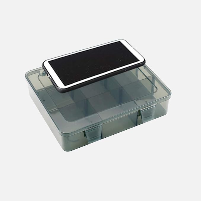 9 Grids Art Craft Supply Organizer Storage Containers, Compartment Storage Box - Image 7