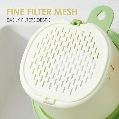 Bvj Multifunctional Hanging Sink Drain Basket, Foldable Hanging Kitchen Sink - Image 3