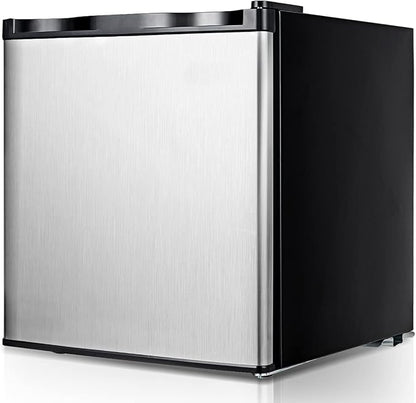 KOTEK 1.1 cu.ft. Compact Upright Freezer, Mini Freezer w/Reversible Stainless by KOTEK