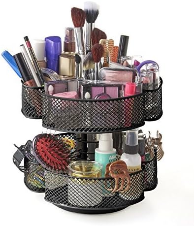 Nifty Organizing Carousel – Black Powder Coat Finish, Spins 360-Degrees - Image 4