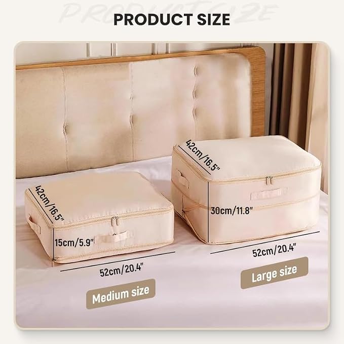 Ultra Space Saving Self Compression Organizer, 2024 NEW Heavy Duty Moving Bags - Image 7