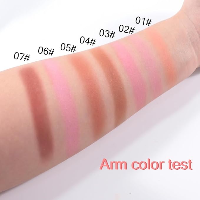 Powder Matte Blush Cheeks Face Makeup - Image 5