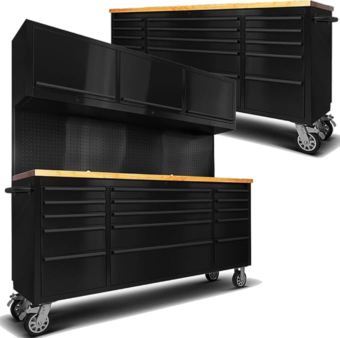 2 Pack - 72" Rolling Tool Chest by UYRIE