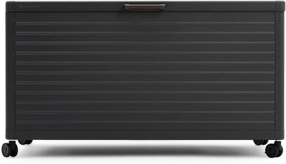 MIRADOR 134 Gallon Outdoor Storage Box Waterproof, Metal Deck Box by Mirador