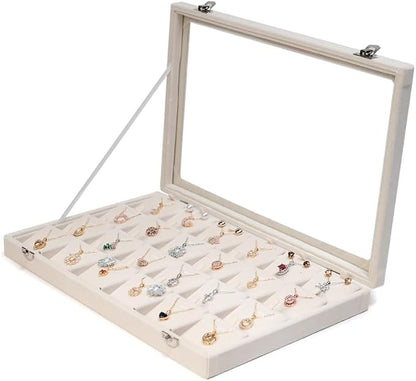 Jewelry Box Necklace Organizer Tray Necklace Display Case by XHMQYCMakesAllBetter%E2%80%94LetGo