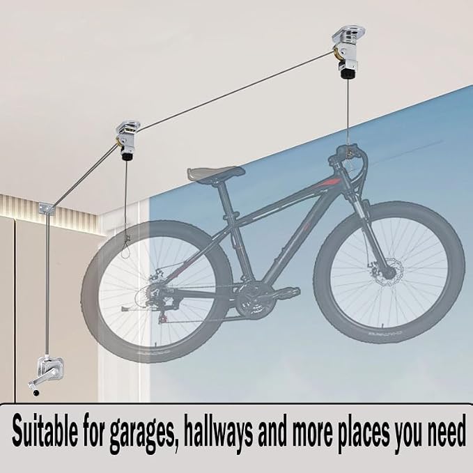 Plant Pulley Retractable Hanger Adjustable Heavy Duty Hanging Pulleys - Image 6