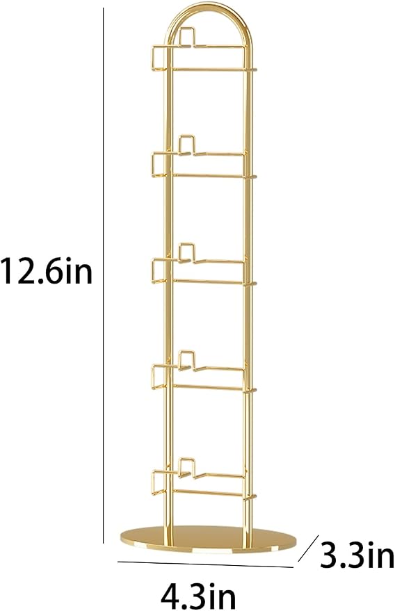 5 Tier Sunglass Organizer Holder, Sunglasses Tabletop Display Stand - Image 7
