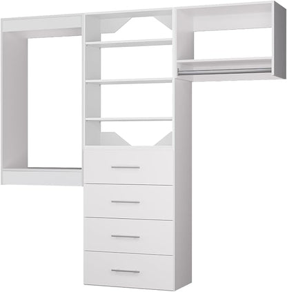 ROOMTEC Modular Closet System, Modern Wooden Tower - Image 7