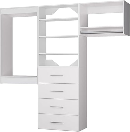 ROOMTEC Modular Closet System, Modern Wooden Tower - Image 7