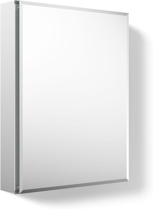 Kohler Frameless Bathroom Mirror Medicine Cabinet, 20 in x 26 in by Unknown