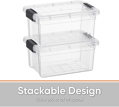 Superio Clear Storage Boxes - Image 4