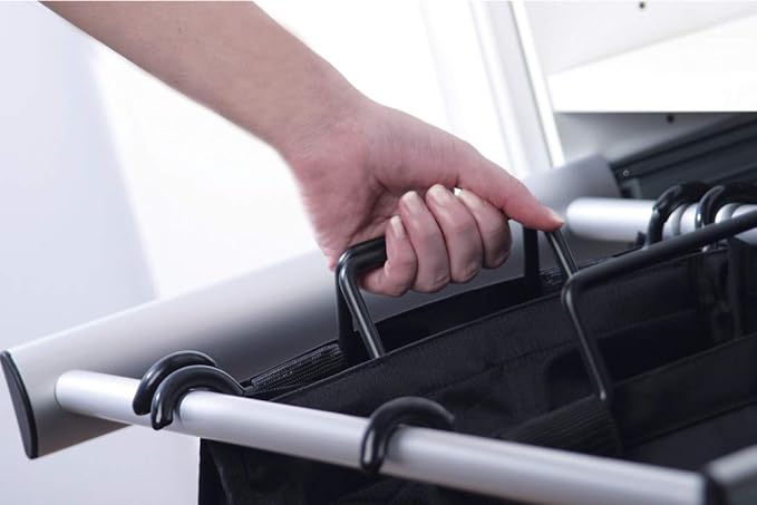 TAG Hardware Full Extension Pullout Laundry Hamper - Image 7