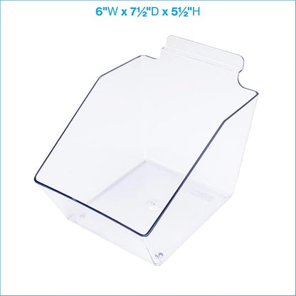 SSWBasics Clear Plastic Dump Bin - Image 5